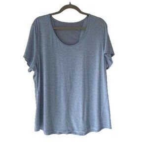 Workout Activewear Women Tops‎ Breathable Mesh-Back Sports Tee Shirt blouse